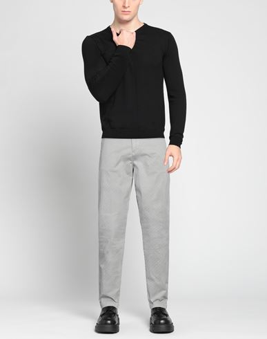 Man Pants Light grey Size 30 Cotton, Elastane