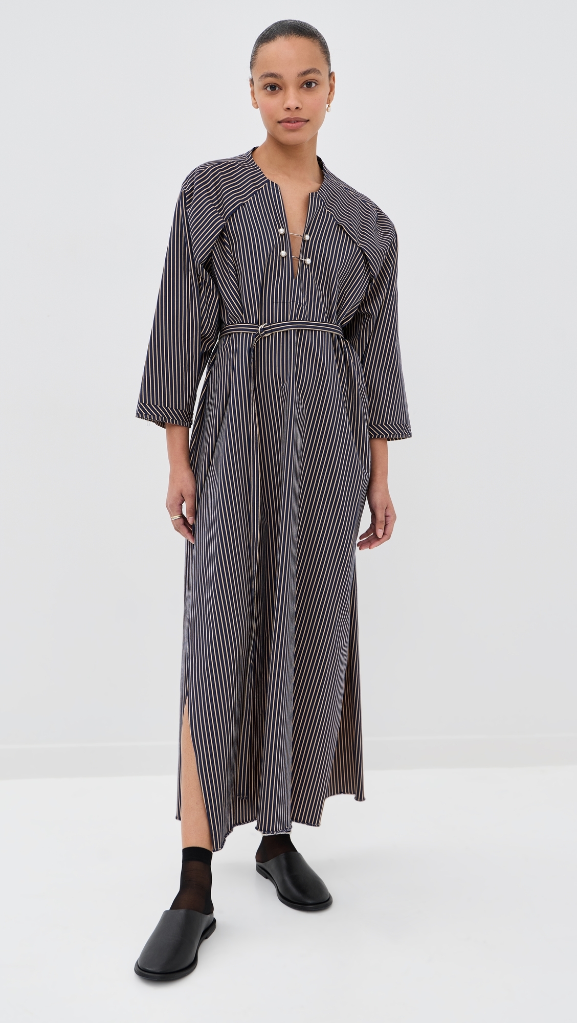 Offshore Dress Aegean Stripe