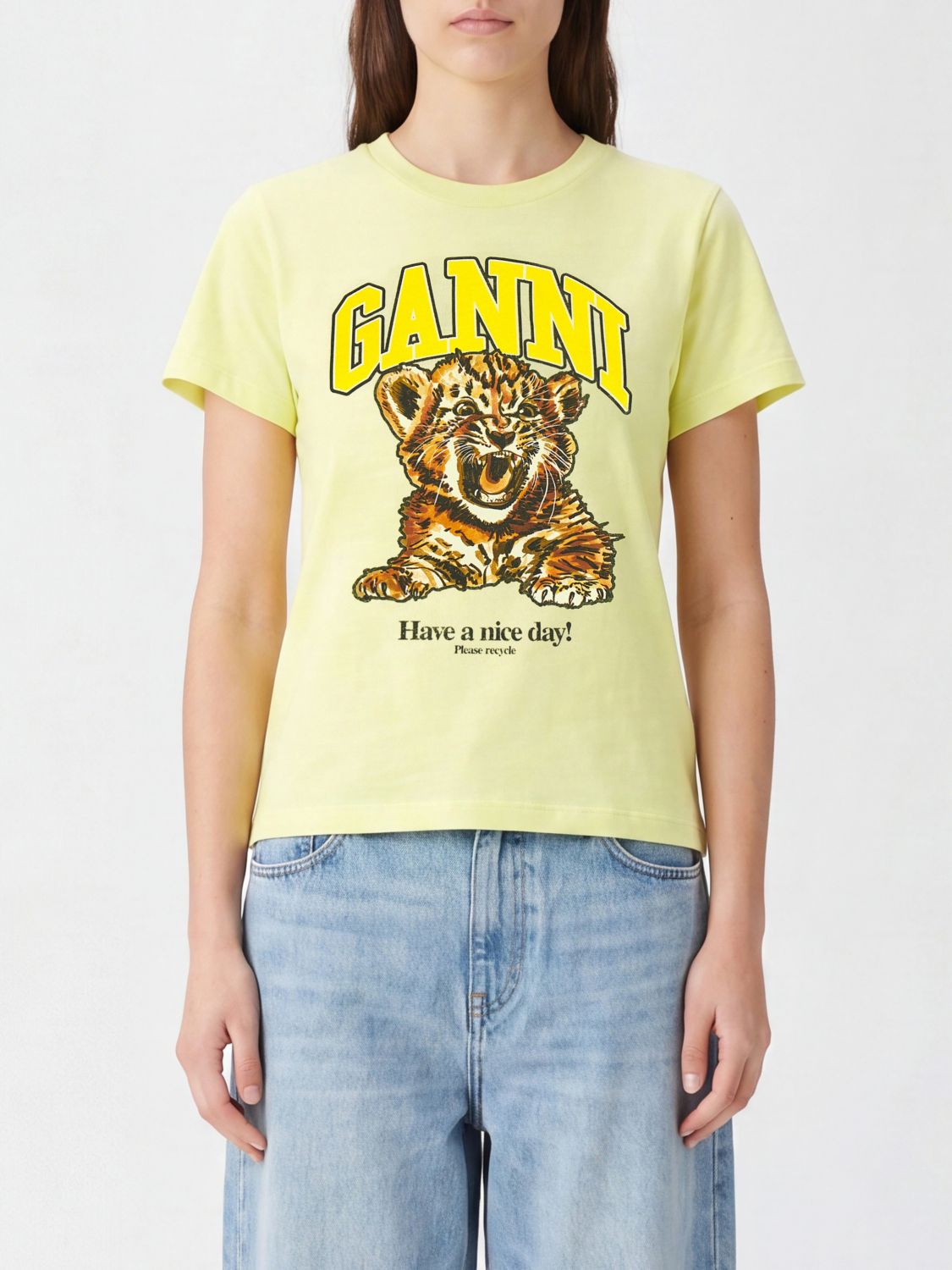 T-Shirt Woman color Green