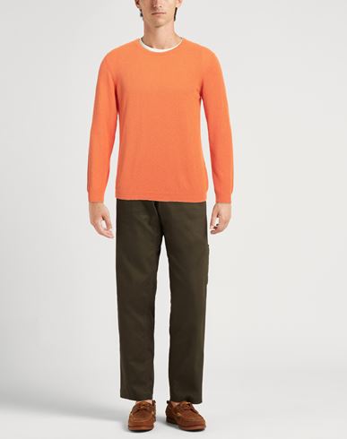 Man Sweater Orange