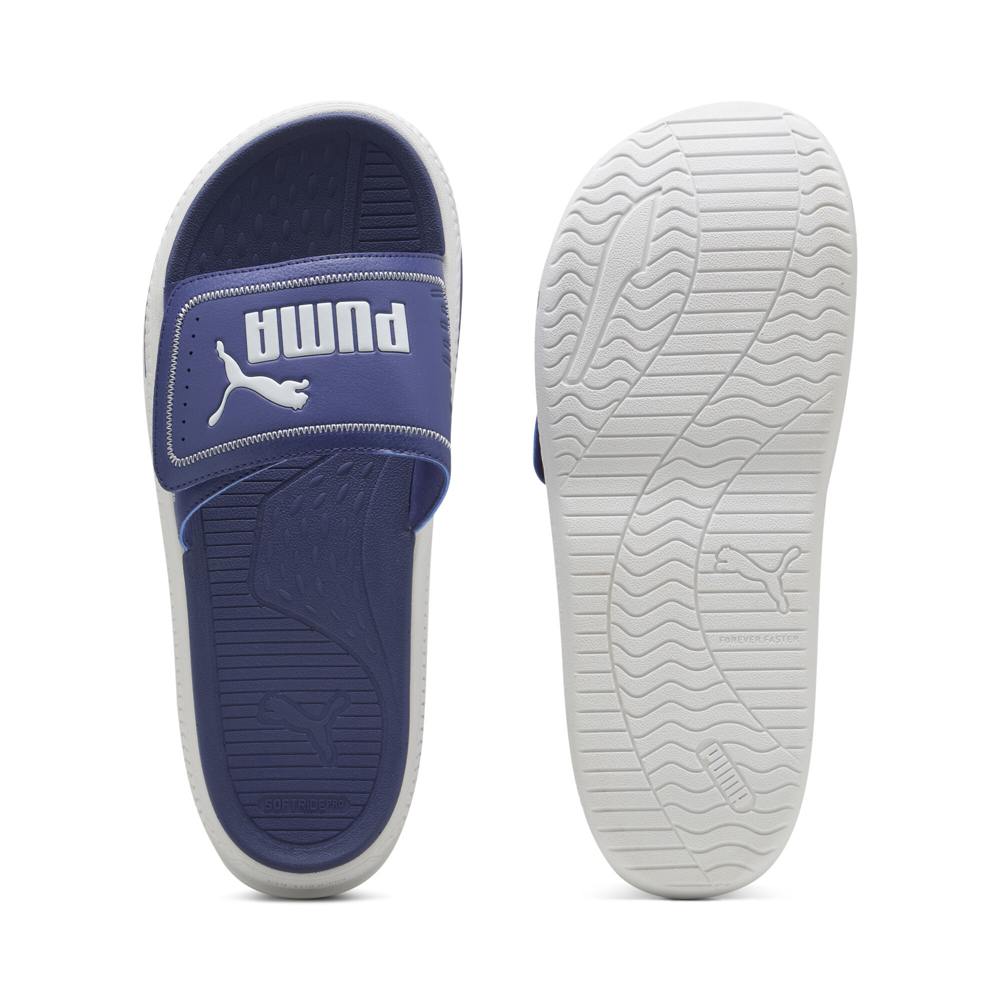 PUMA SoftridePro 24 V Slides in Blue