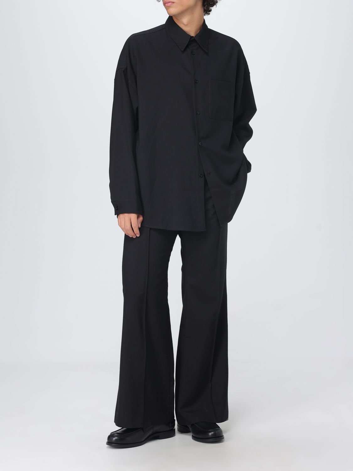 Pants Men color Black