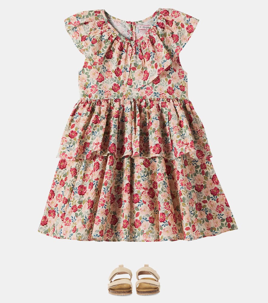 Konges Sløjd Bella floral ruffled cotton dress