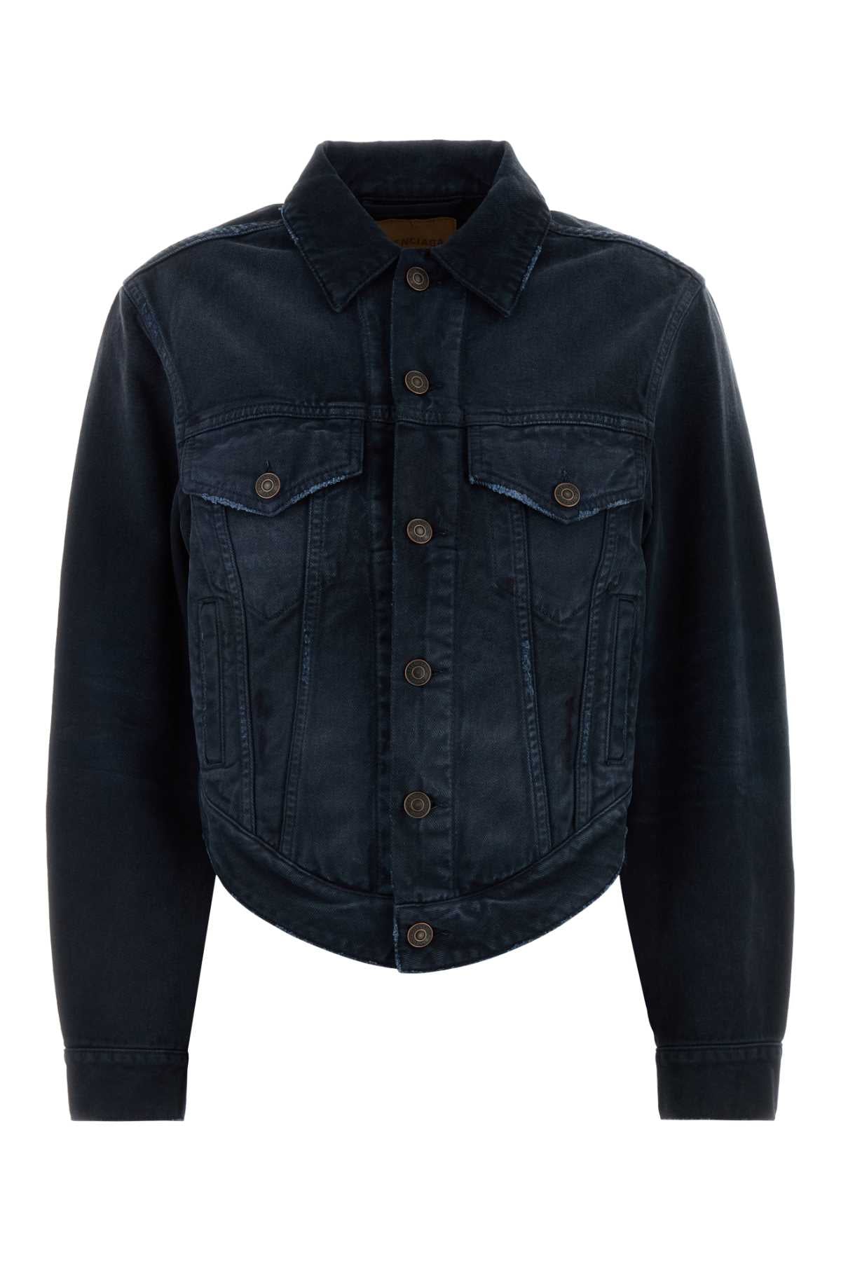 Waistband Jacket — Navy