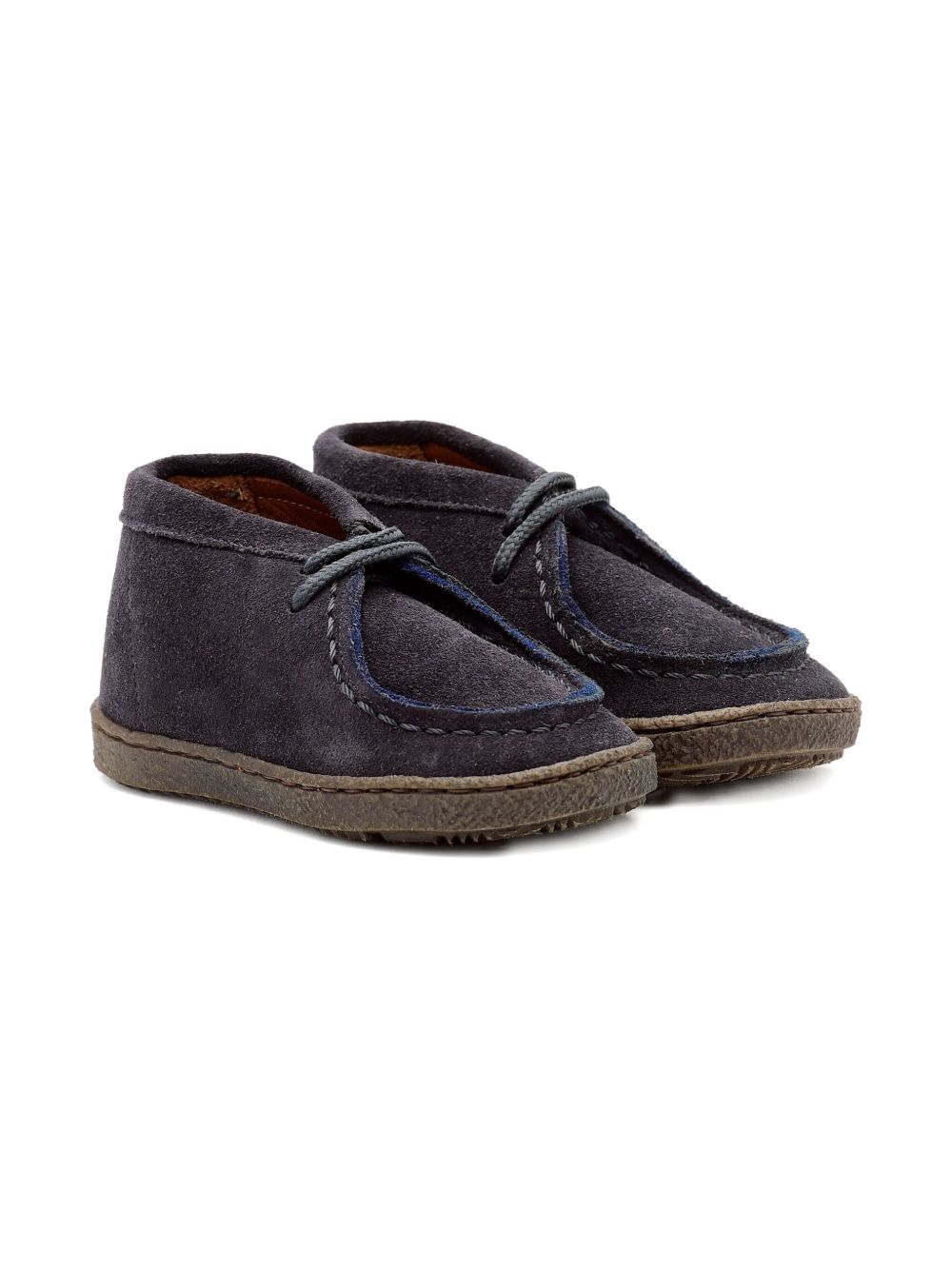 Suede ankle boots - Blue