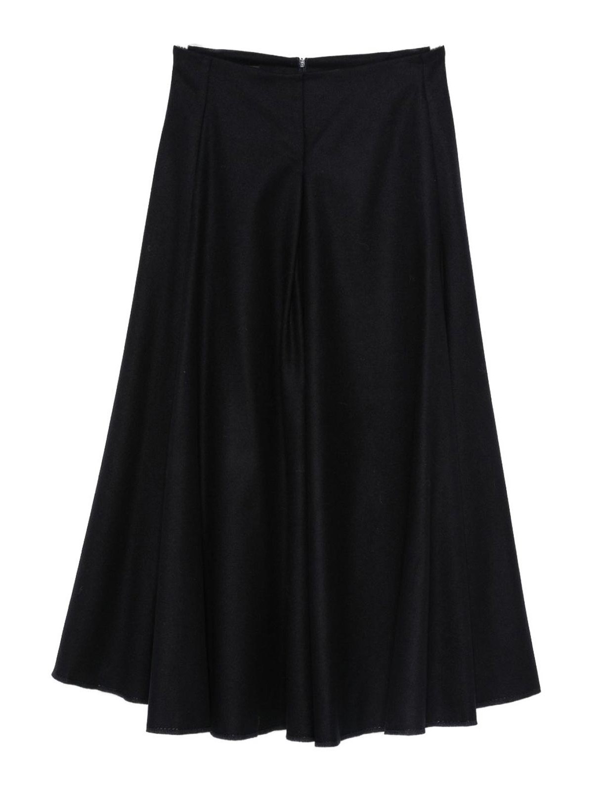 Cotton Midi Skirt