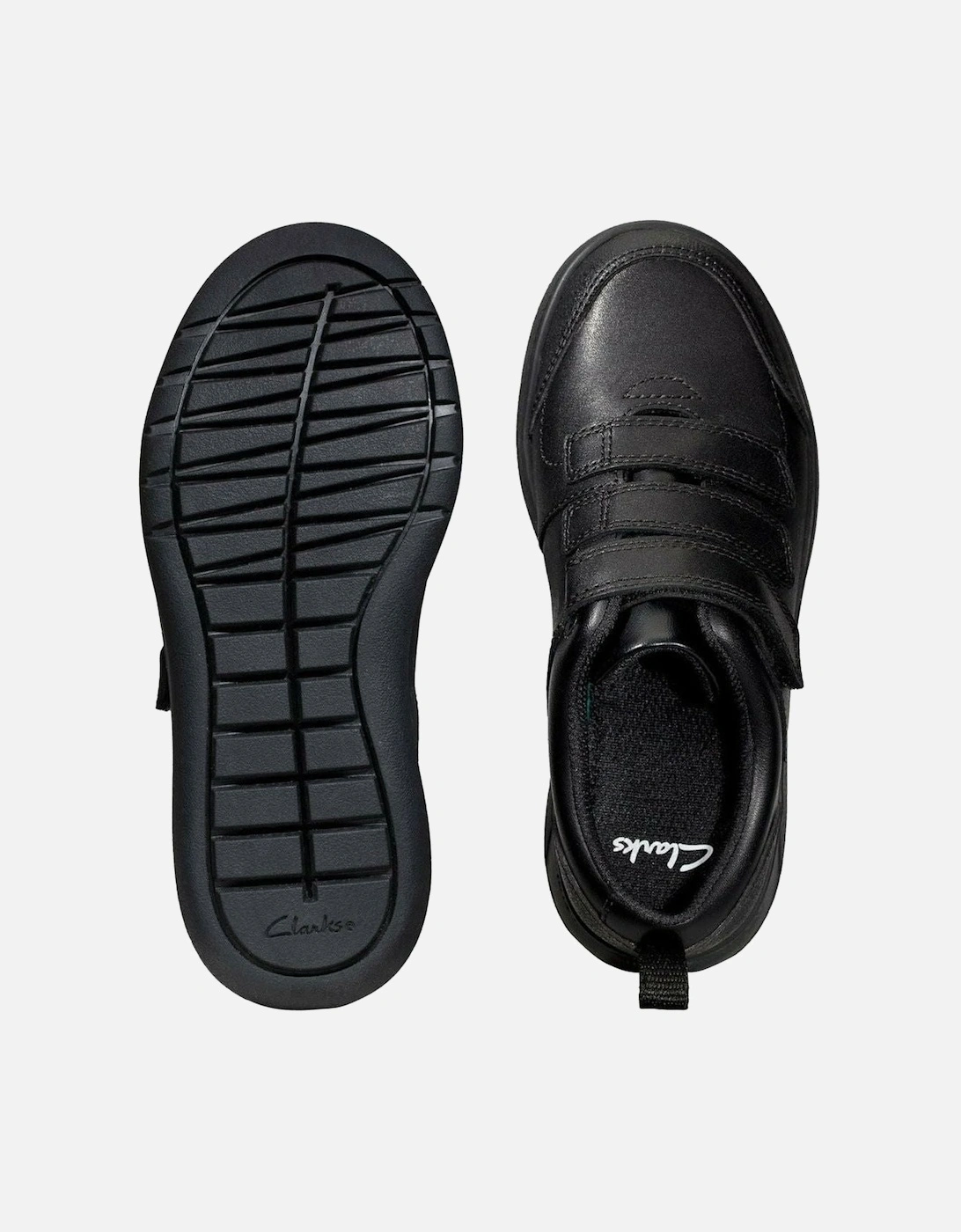 Clarks Scape Sky Kid black leather - : 13½