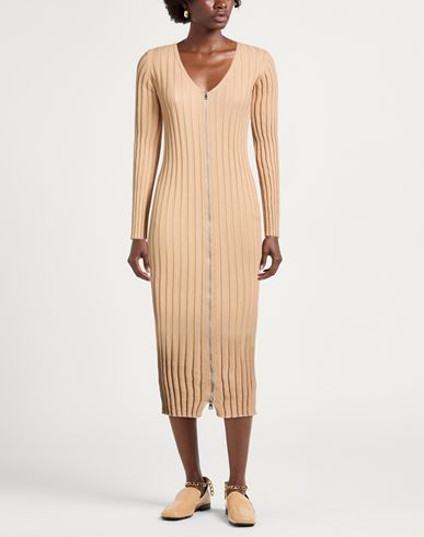 Woman Midi dress Sand Size ONESIZE Cotton