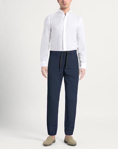 Man Pants Midnight blue Size 31 Polyester, Viscose, Elastane