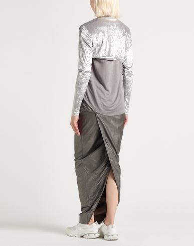 Pièce. Woman Top Light grey Size 6 Viscose, Polyester, Elastane