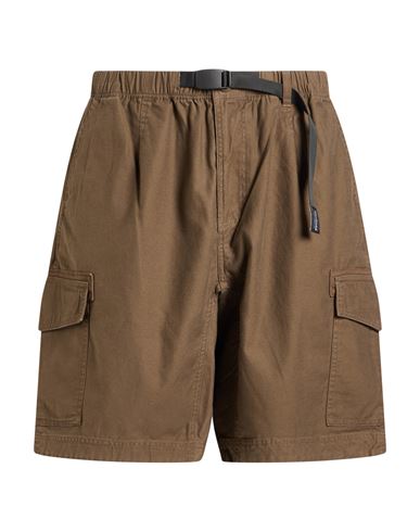 Man Shorts & Bermuda Shorts Khaki Size L Cotton