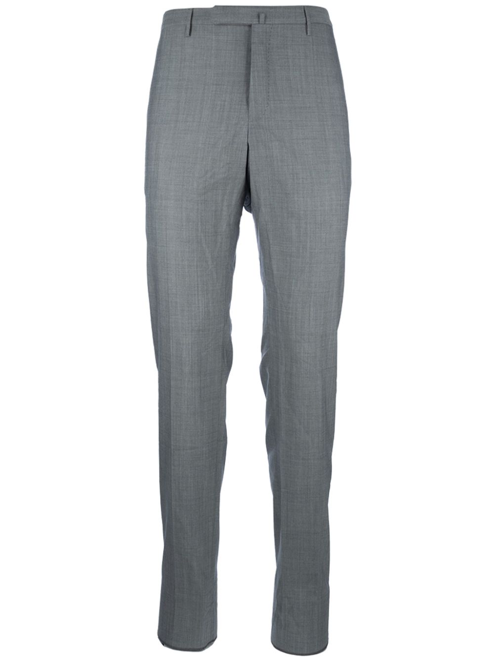 Straight-fit trousers - Grey
