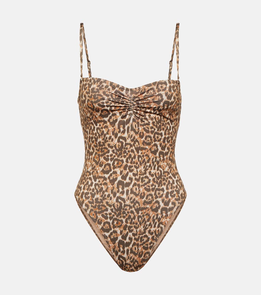 Paris Wild animal-printed swimsuit