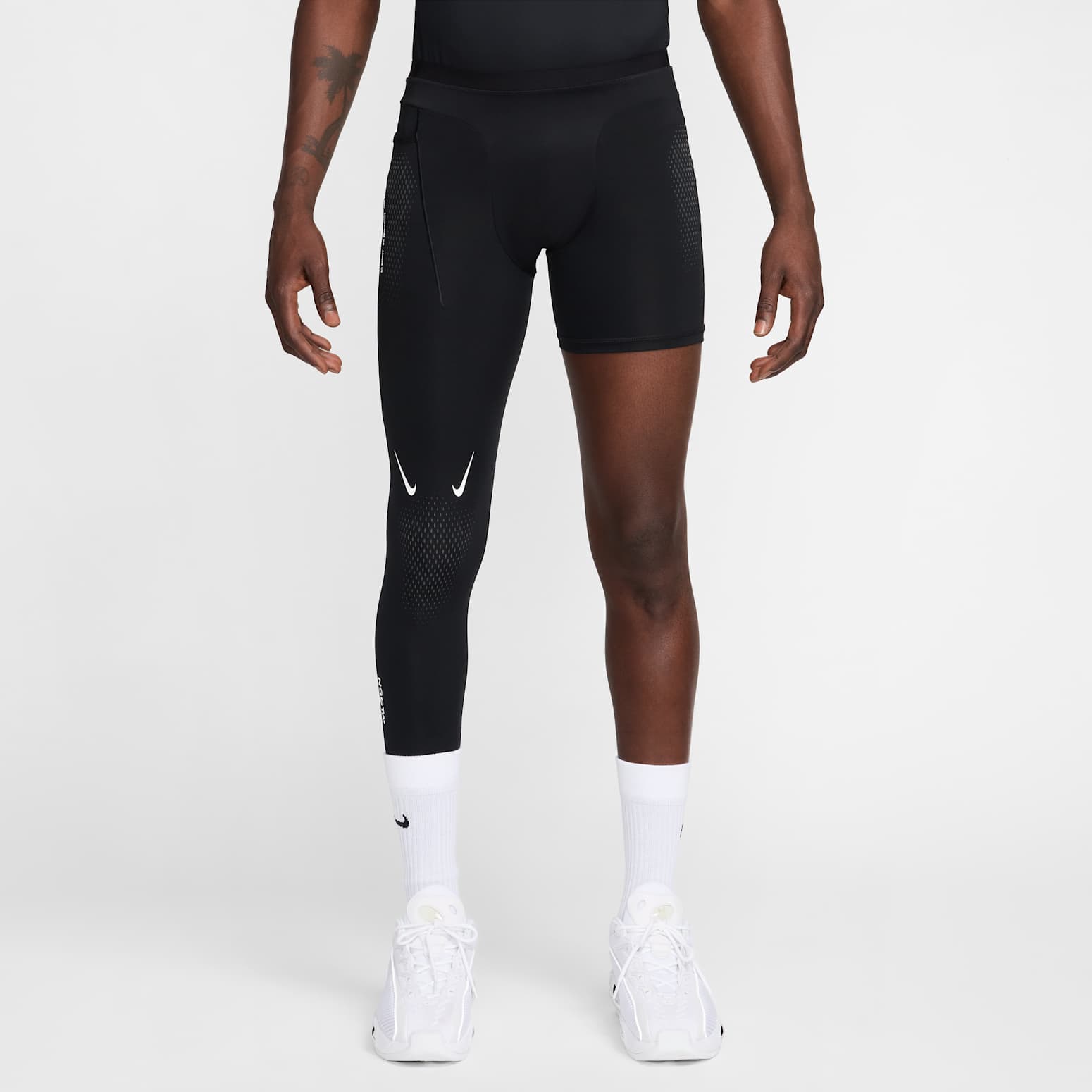 X NOCTA Basketball Single Leg Tights Right 'Black'