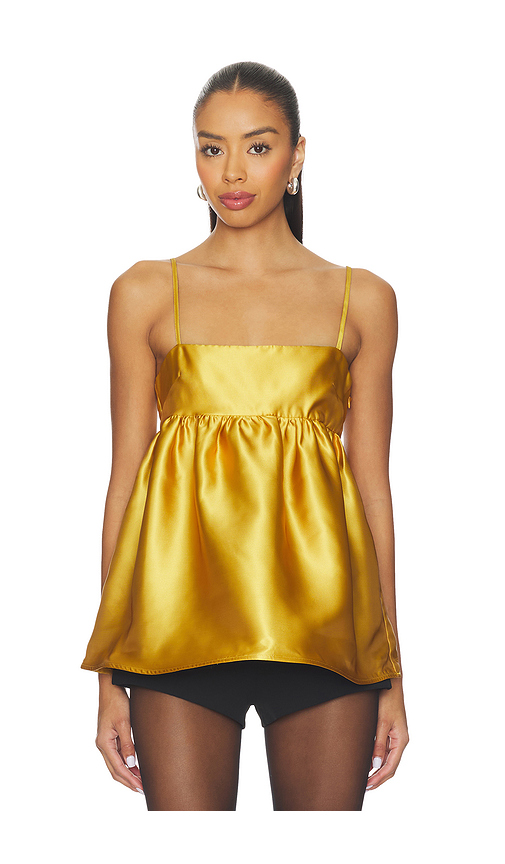 Solid & Striped The Yarden Top in Yellow. M. Also in