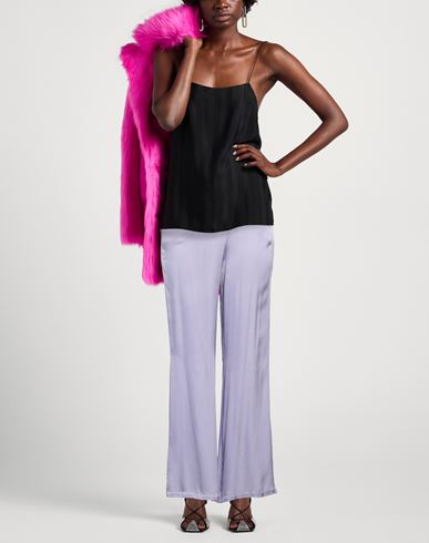 Woman Pants Lilac Size 6 Lyocell