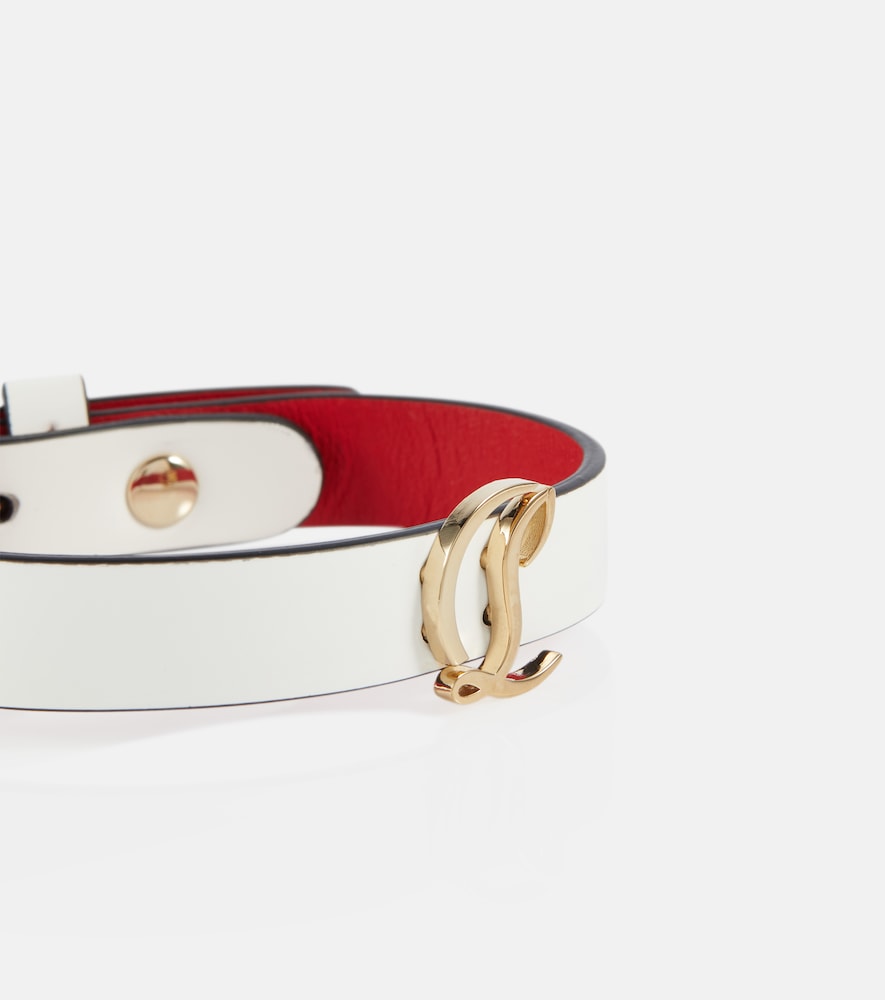 Loubilink leather bracelet