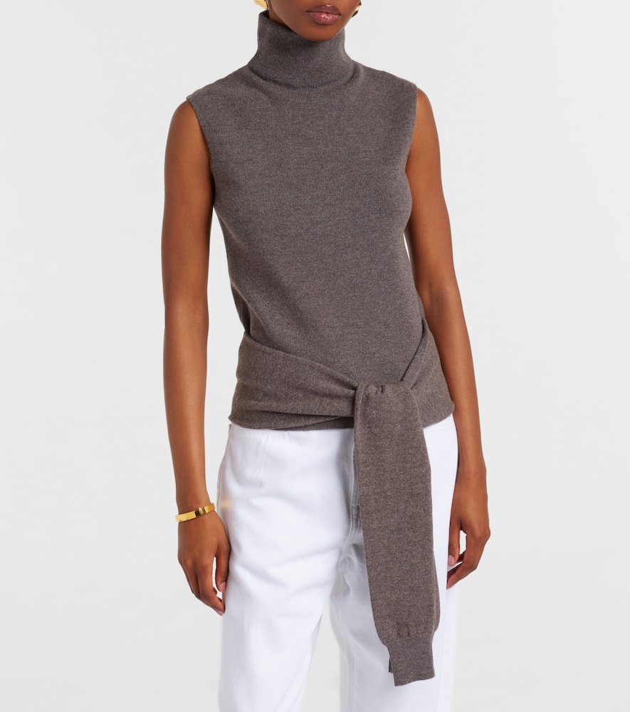 Róhe Layered wool and cashmere-blend top