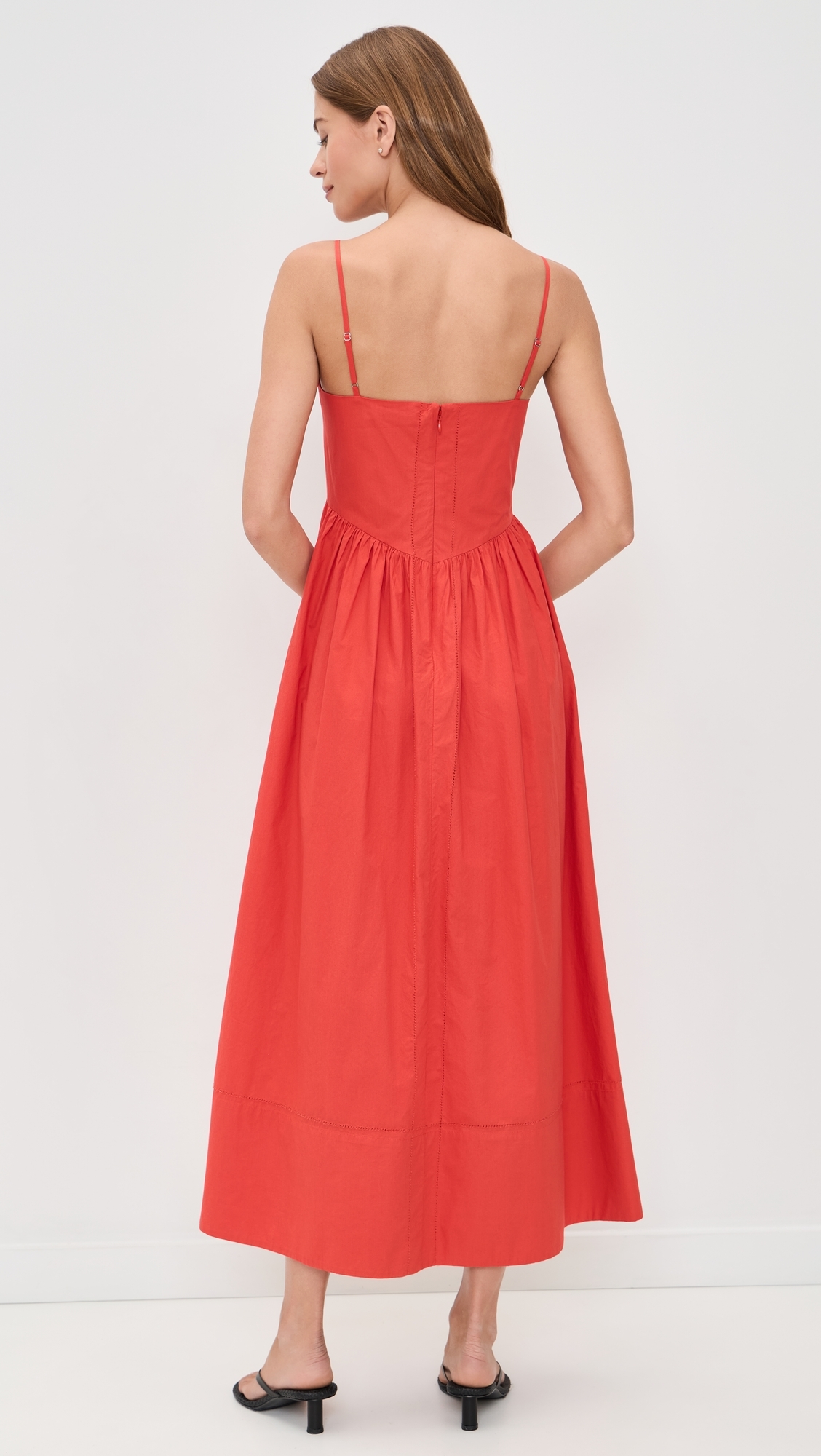 Peninsula Dress Tomato