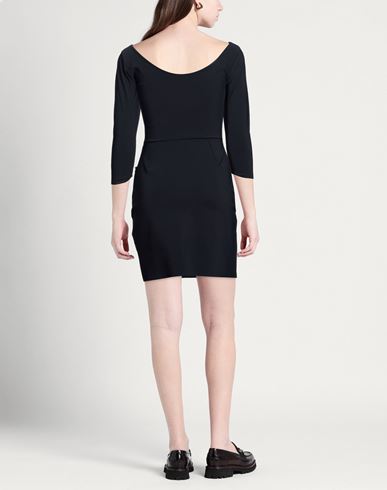 Woman Mini dress Black Size 6 Polyamide, Elastane