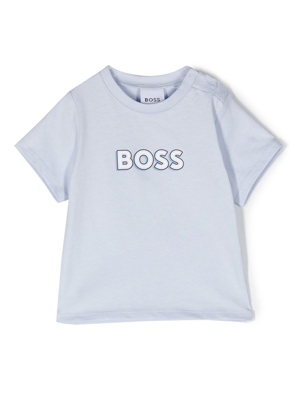 Logo print T-shirt - Blue
