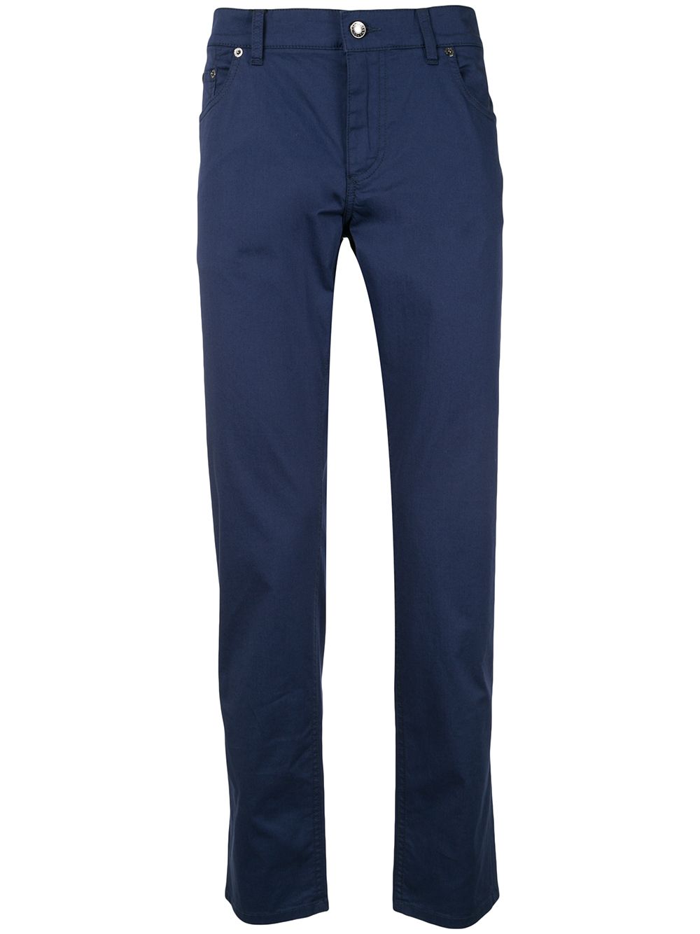 Cropped chinos - Blue