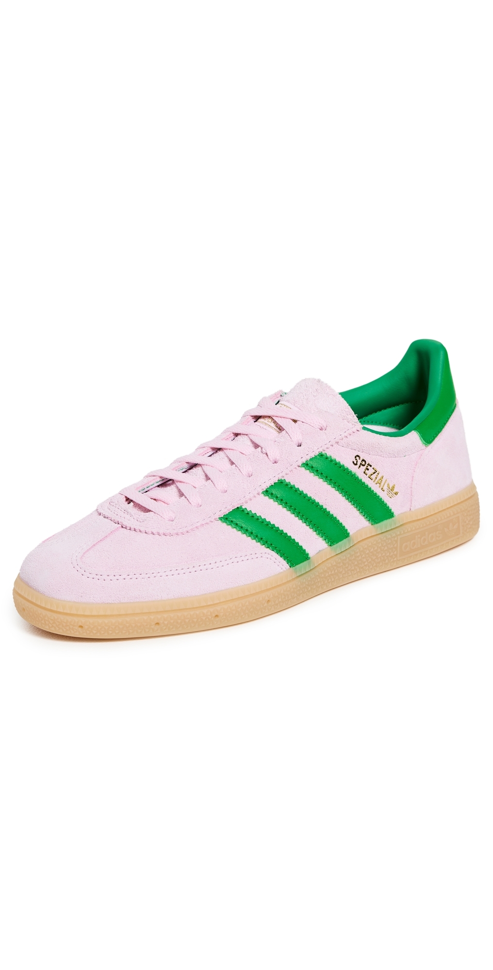 Handball Spezial W Sneakers Clear Pink/Green/Gold Metallic