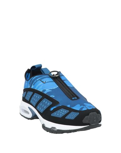 Man Sneakers Blue Size 10 Textile fibers