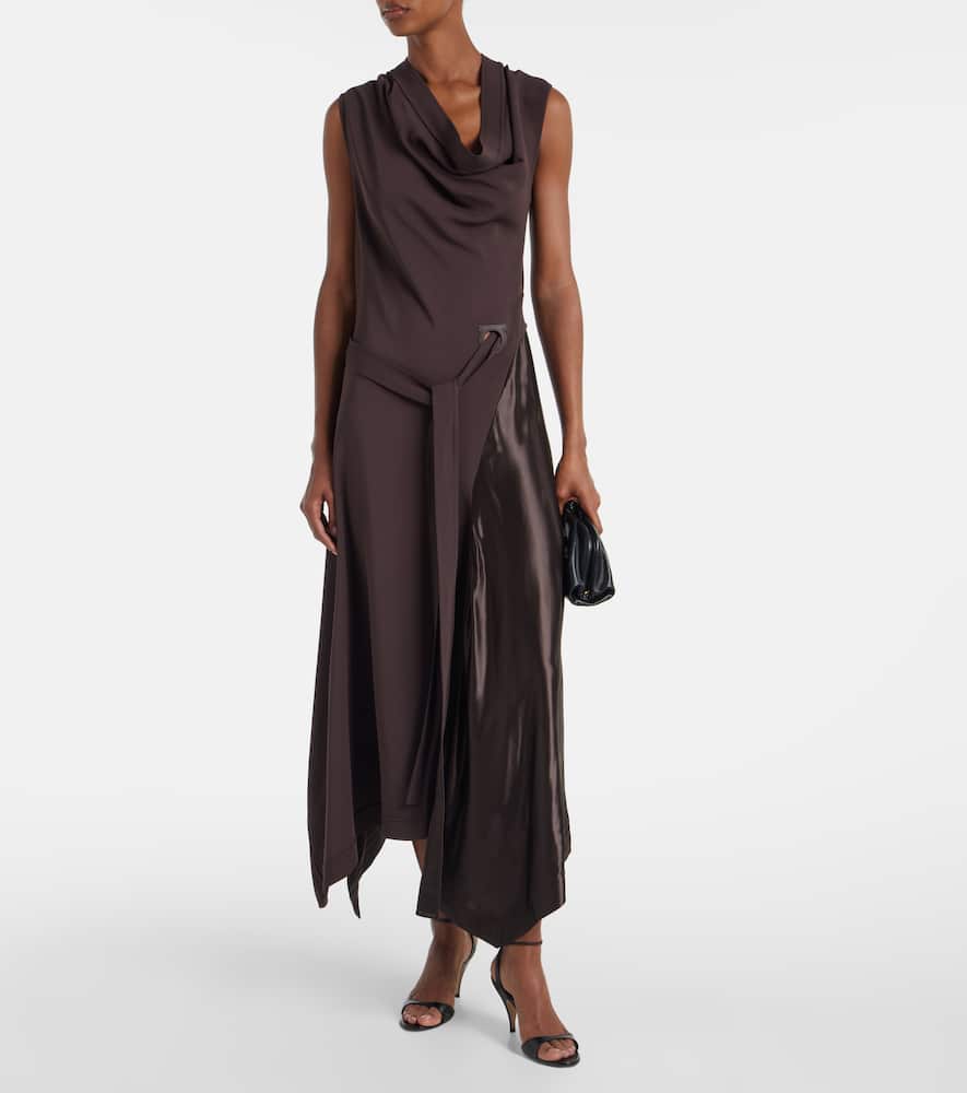 Asymmetric gown