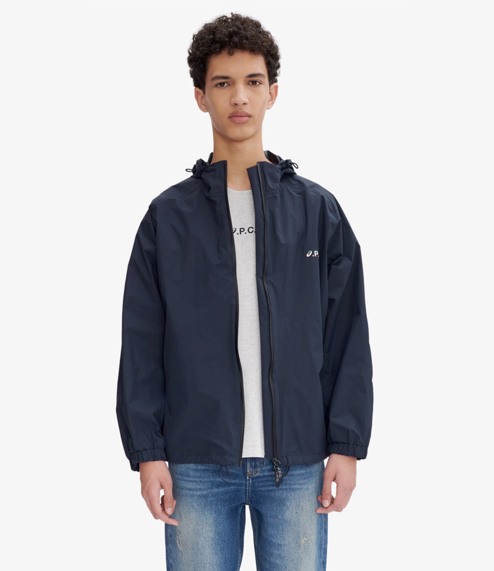 Meadow jacket (M) IAK - Dark navy blue