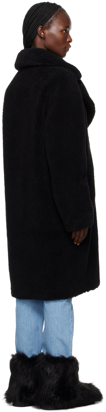 Stand Studio Black Camille Cocoon Coat