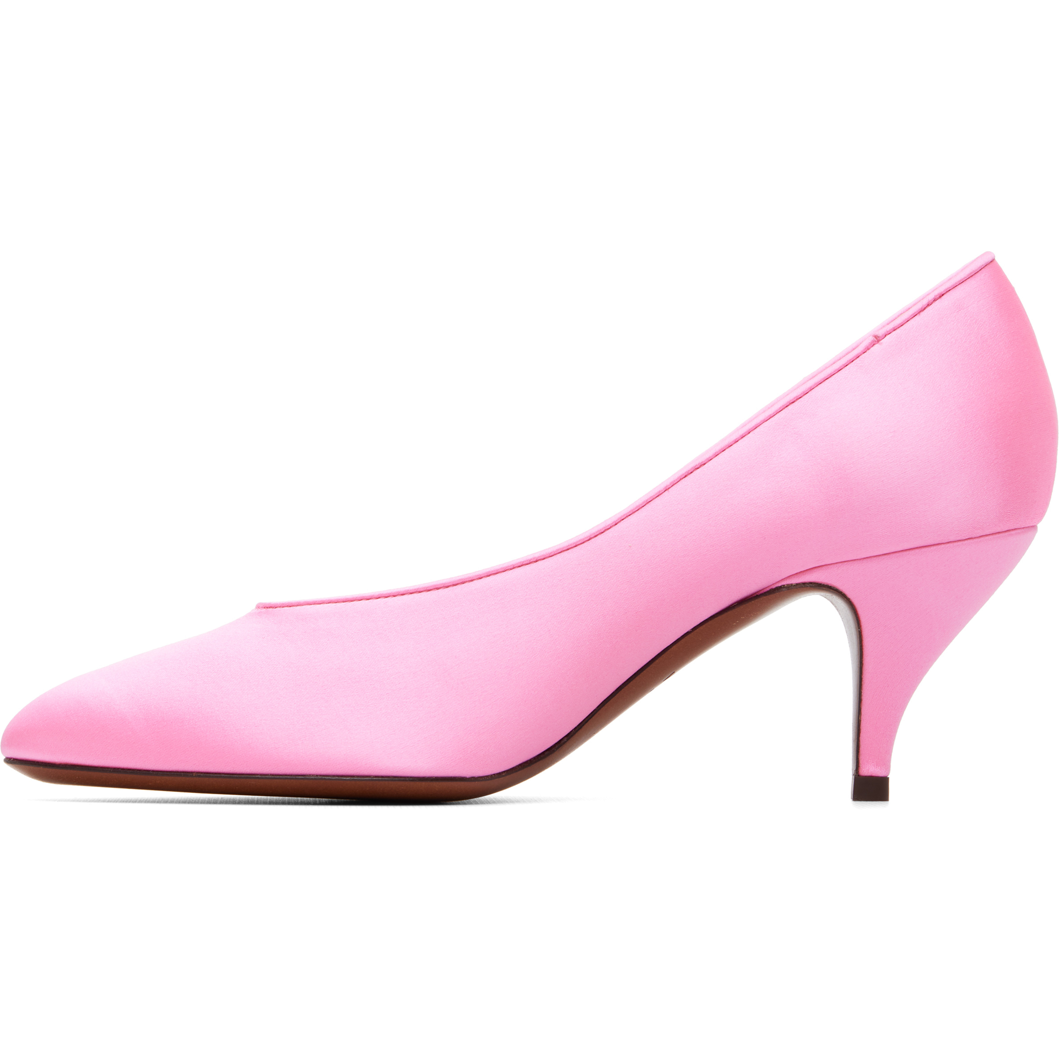 Pink Tina Satin 65mm Heels