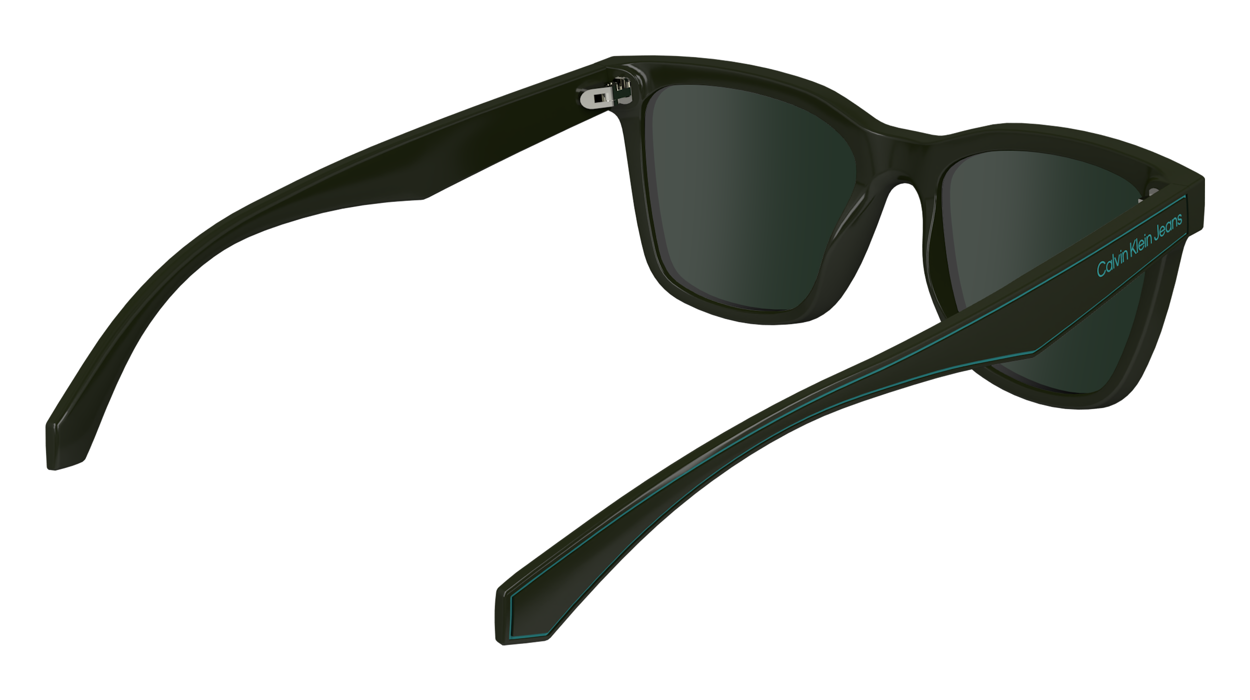 Calvin Klein Junior Calvin Klein CKJ24301S 309 Sunglasses Bio-inject Green Green Squared Norma