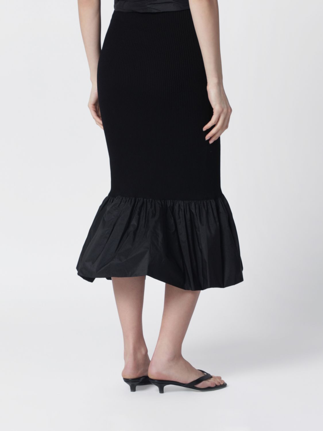 Skirt Woman color Black