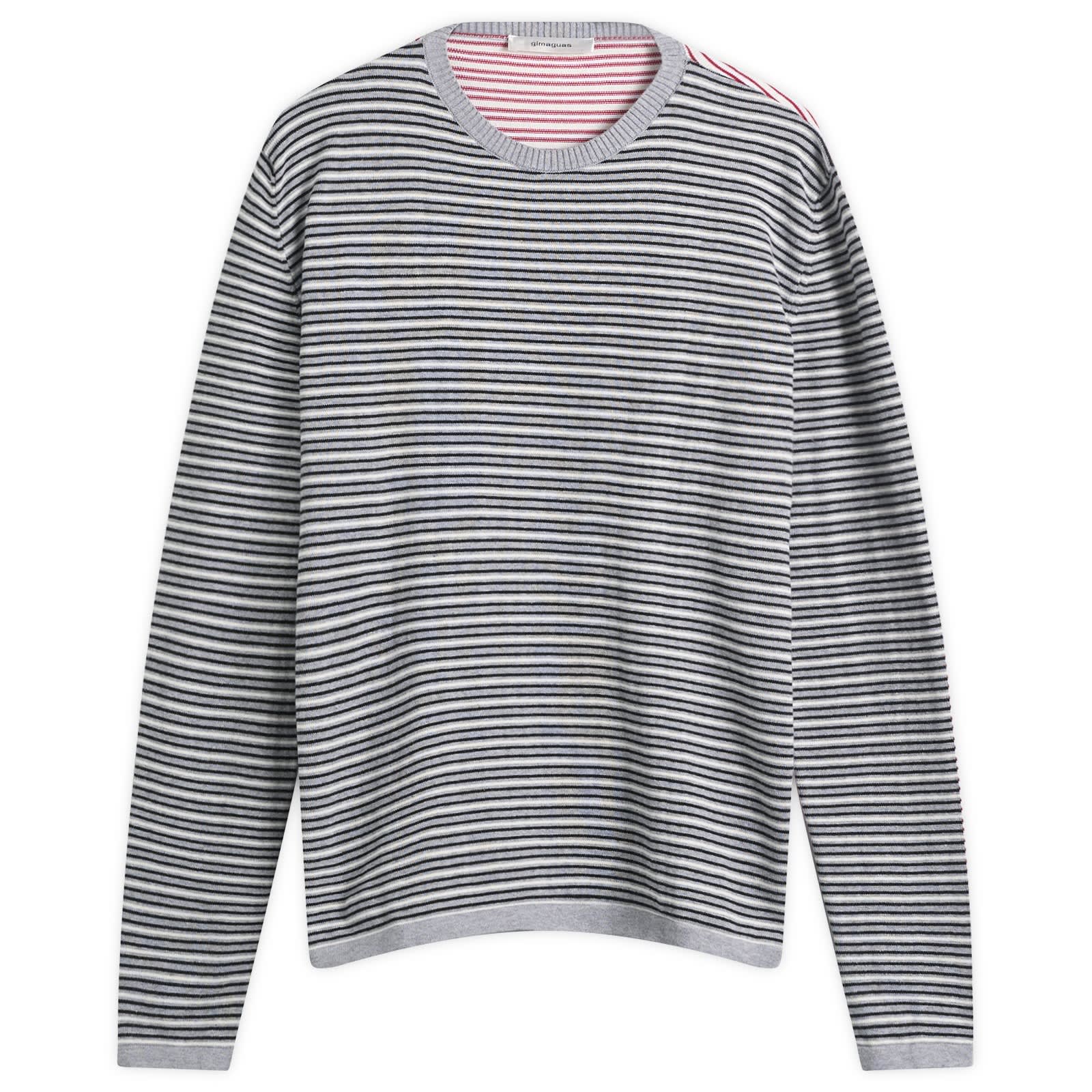 Women's Pablo Stripes Jumper Grey/Pink