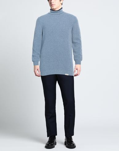 Man Turtleneck Azure