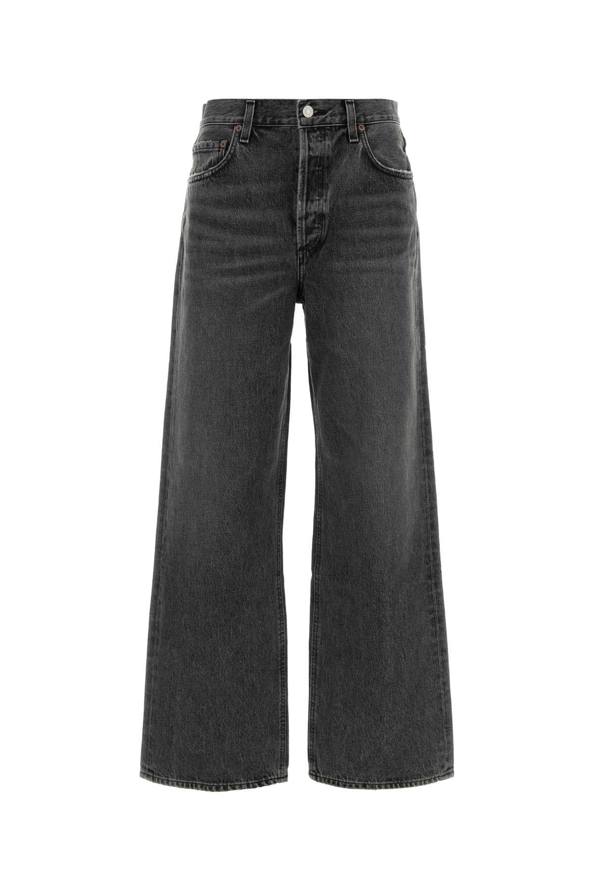 Slung Jeans — Gray
