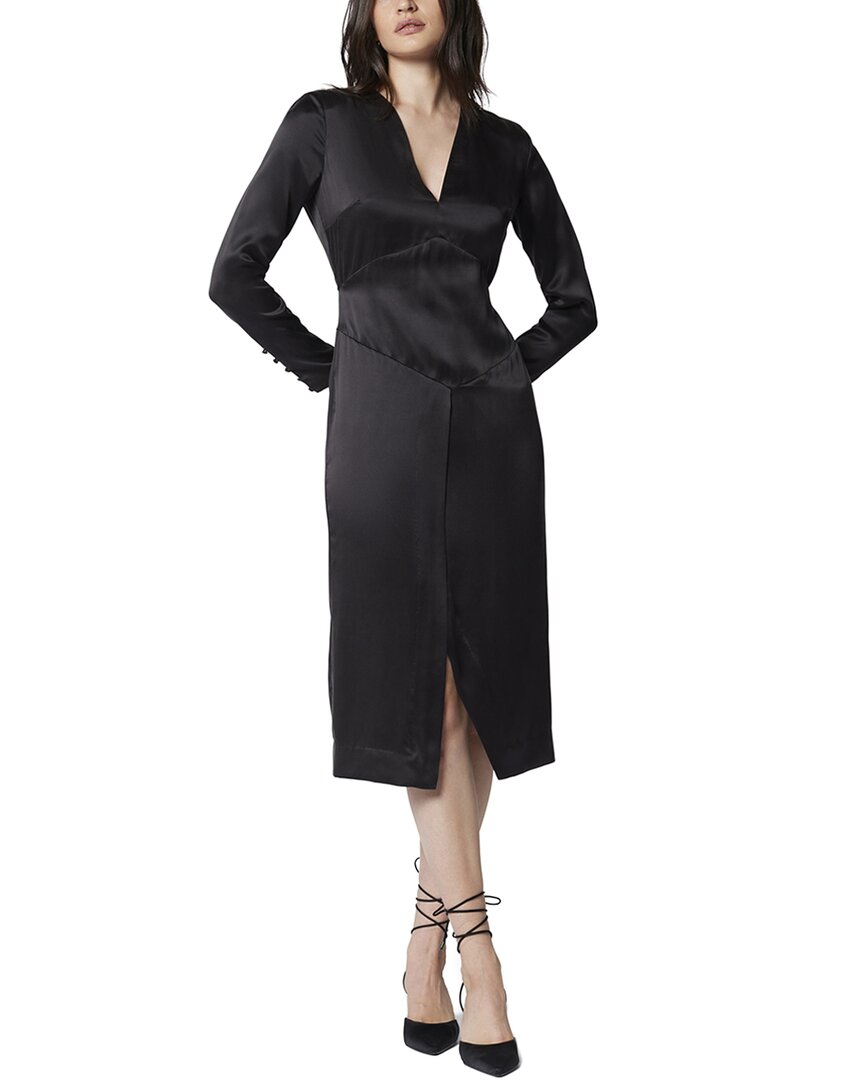 Jessa Silk Midi Dress