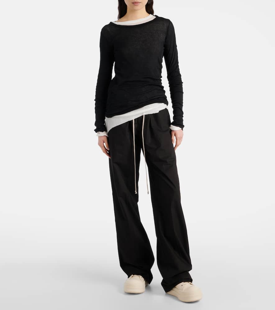 Rick Owens Mega Bumper leather sneakers