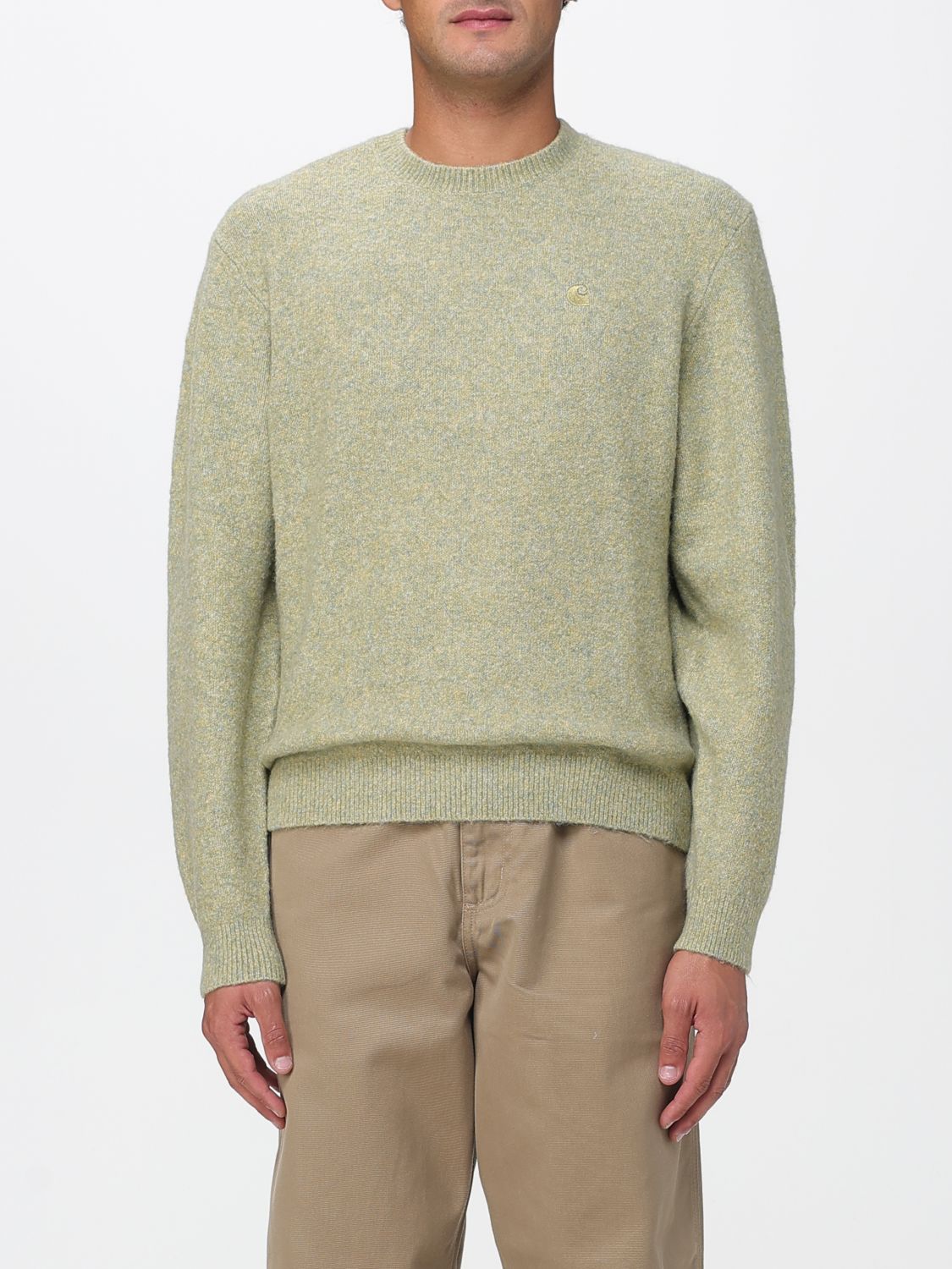 Sweater Men color Green