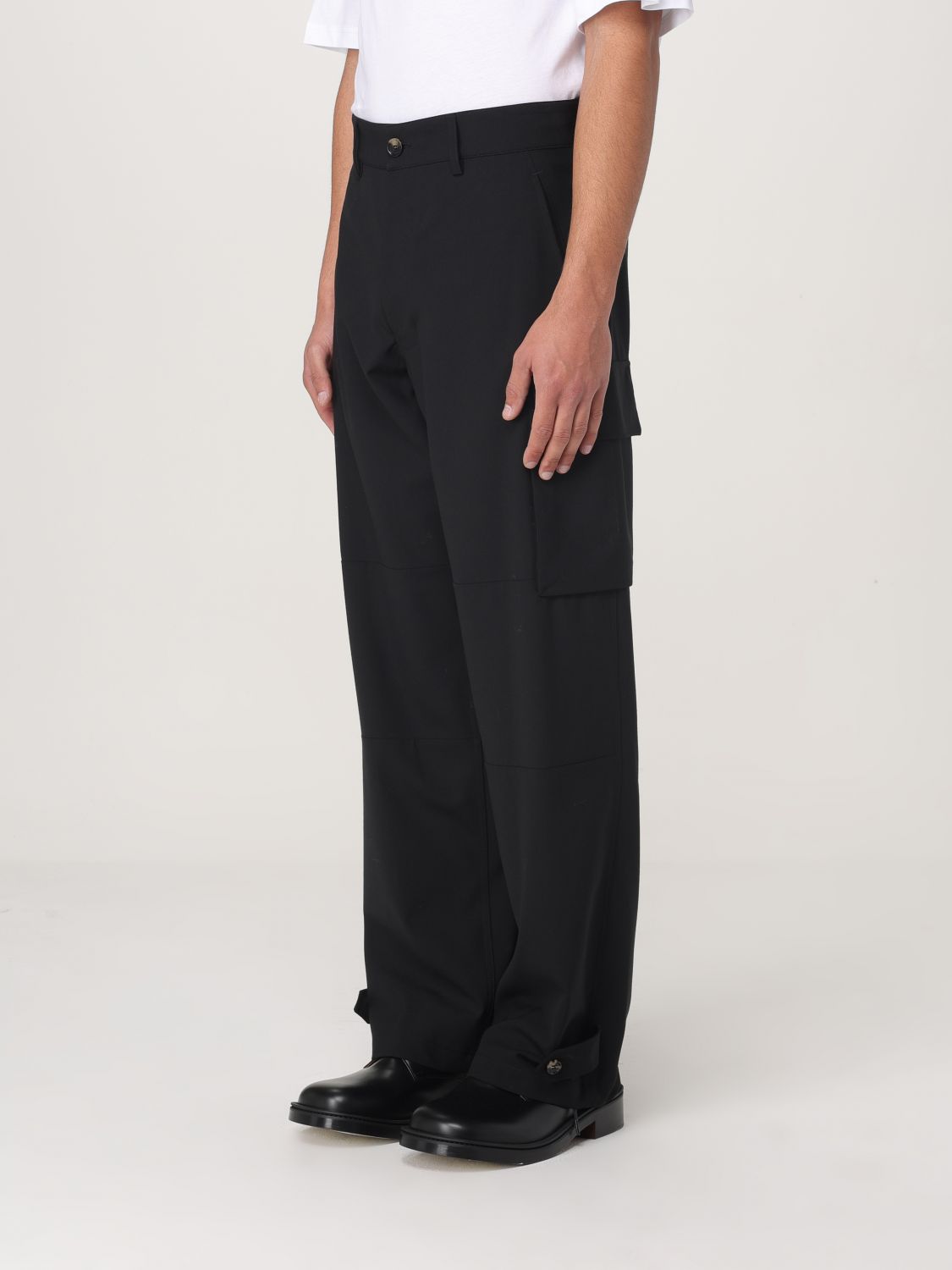 Pants Men color Black