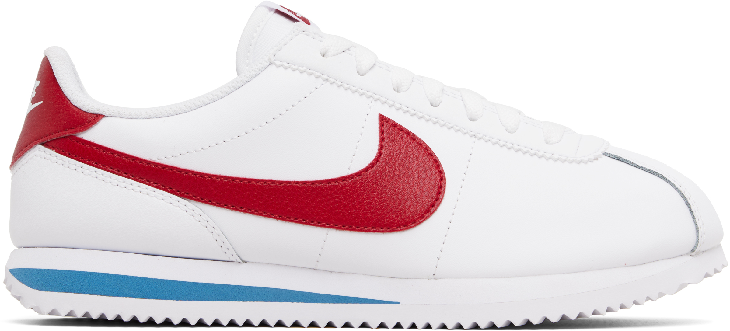 White Cortez Leather Sneakers