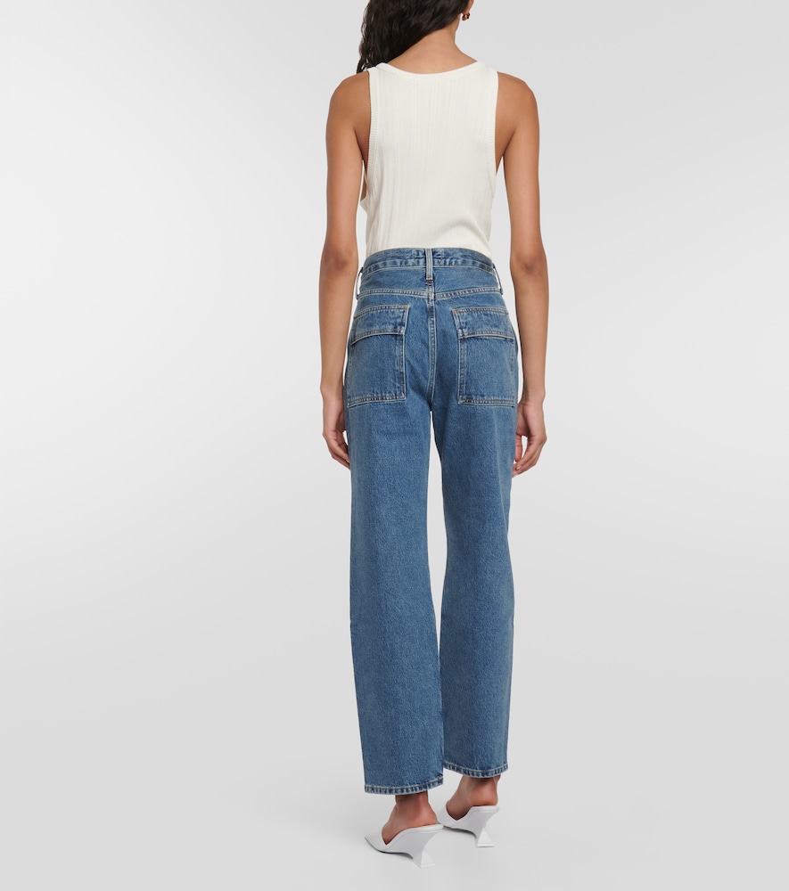 Cooper denim cargo pants
