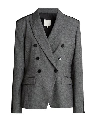Woman Blazer Grey Size 12 Polyester, Viscose, Elastane