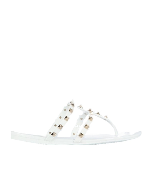 Rockstud thong-strap sandals