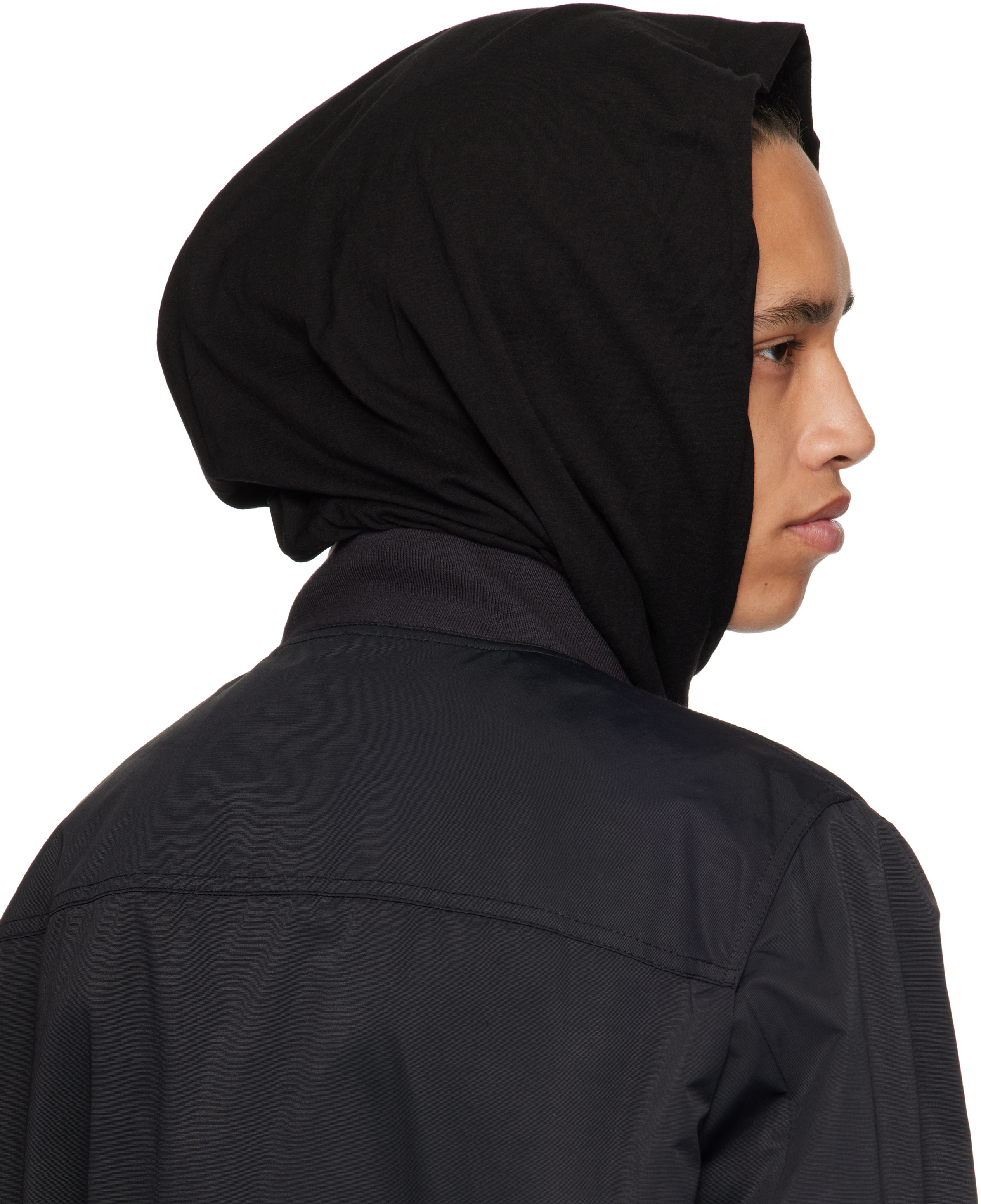 RICK OWENS DRKSHDWブラック Grace フード RICK OWENS◇DRKSHDW Grace Hood グレース・フッド フード (RICK OWENS