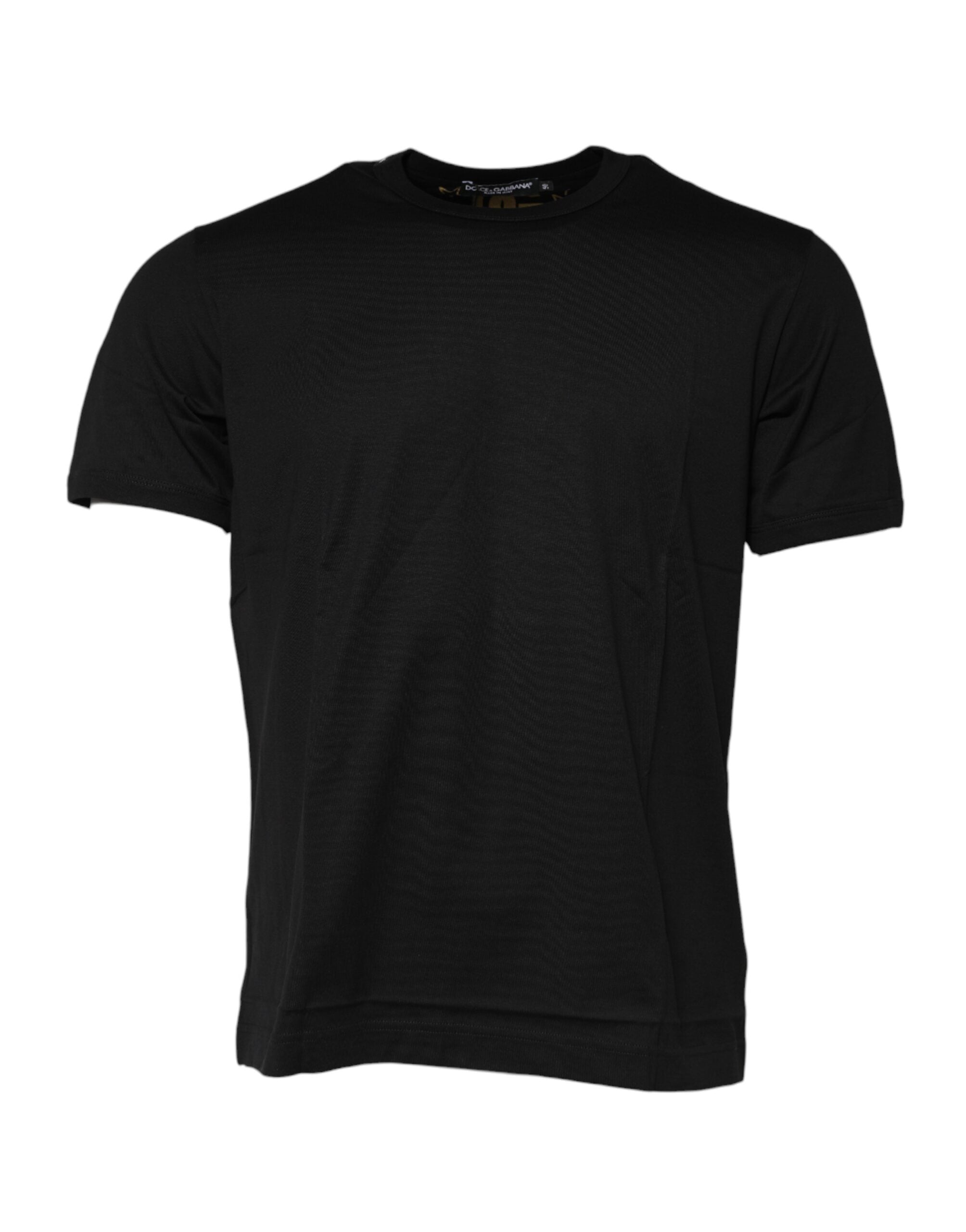 Logo Print T-Shirt — Black