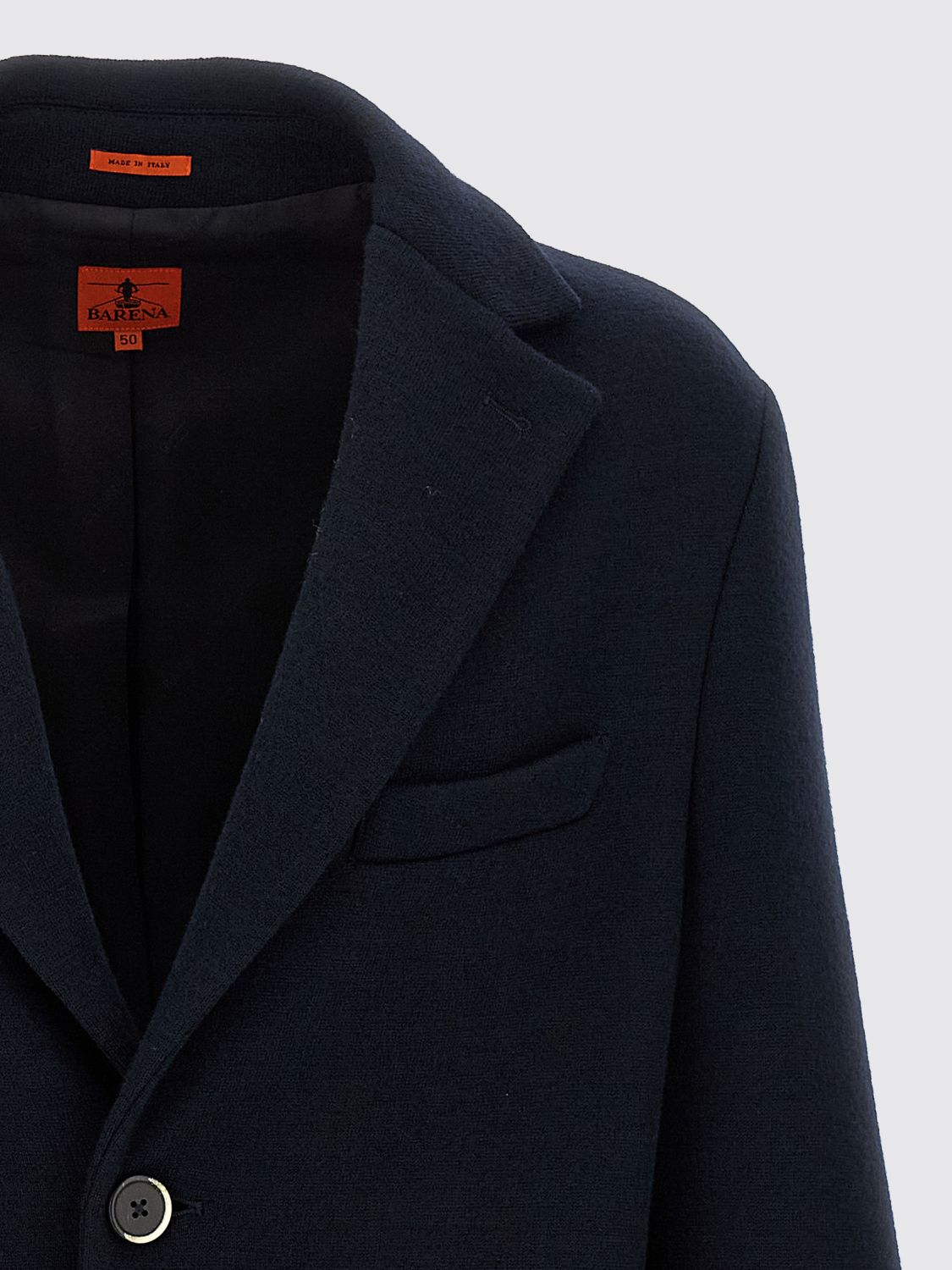 Trench Coat Men color Black