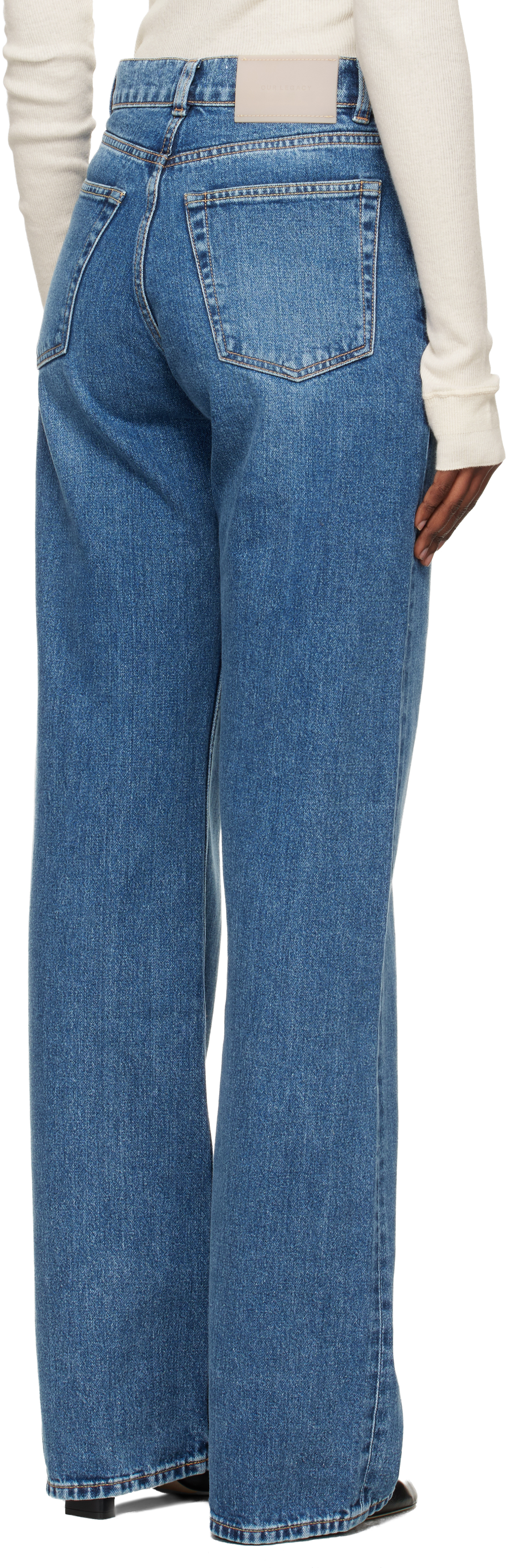Blue Wata Cut Jeans