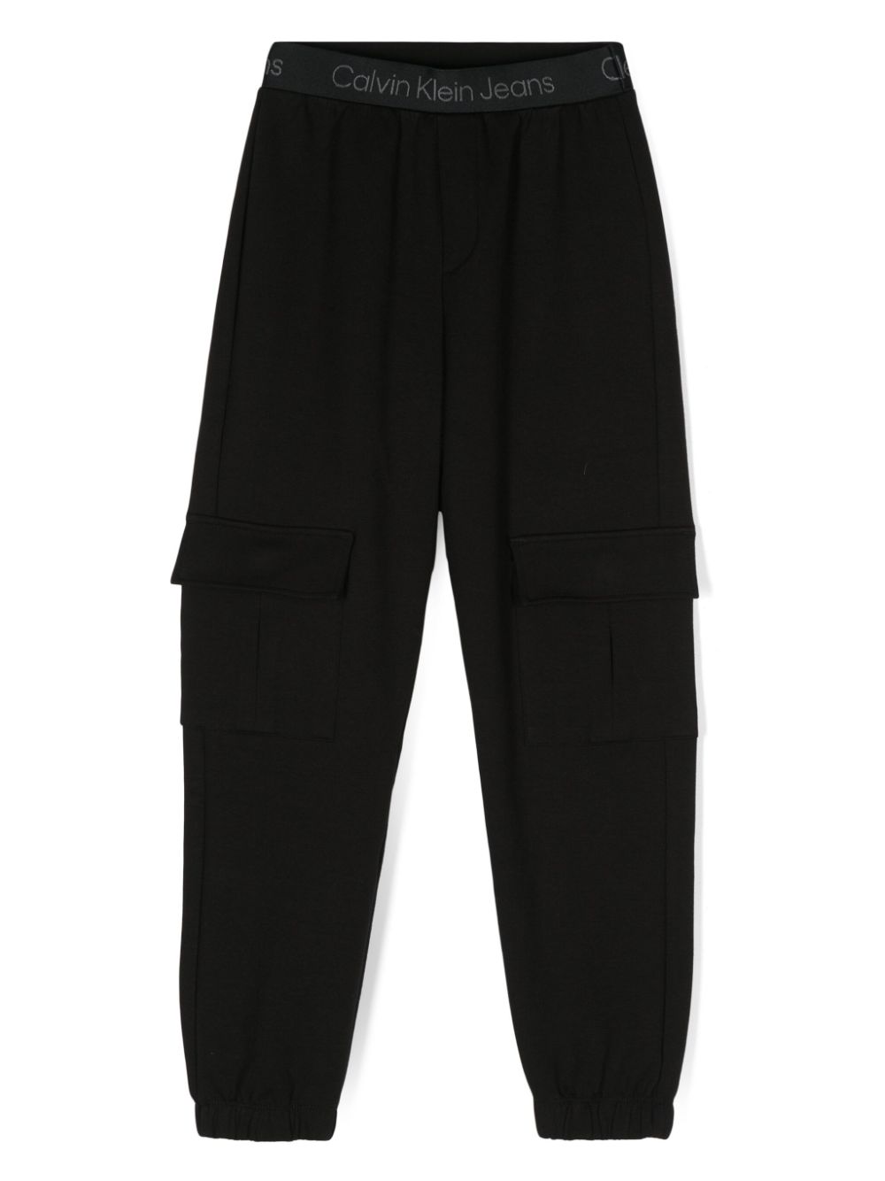 Logo-waist track pants - Black